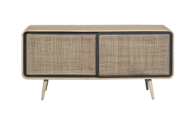 Sideboard 170 cm. CANNÉ CONTEMPORAIN