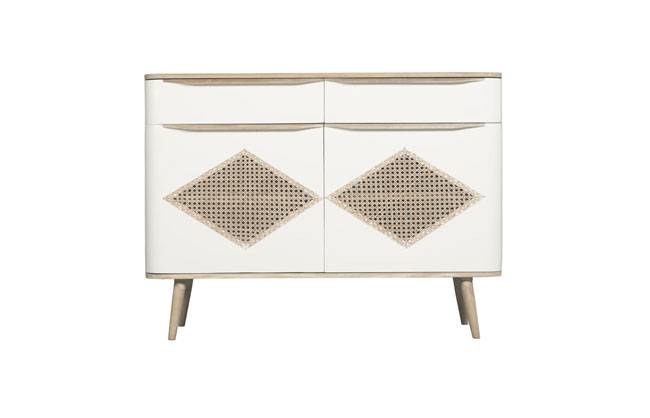 Sideboard CANNÉ RÉTRO