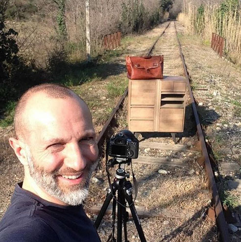 En el fotoshooting de la colección Indiana